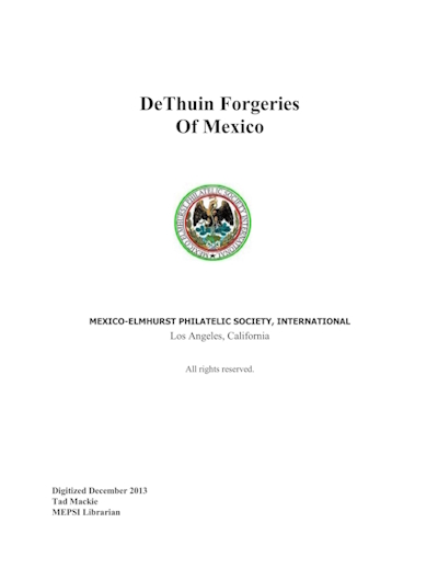 Cover of The DeThuin Counterfeits